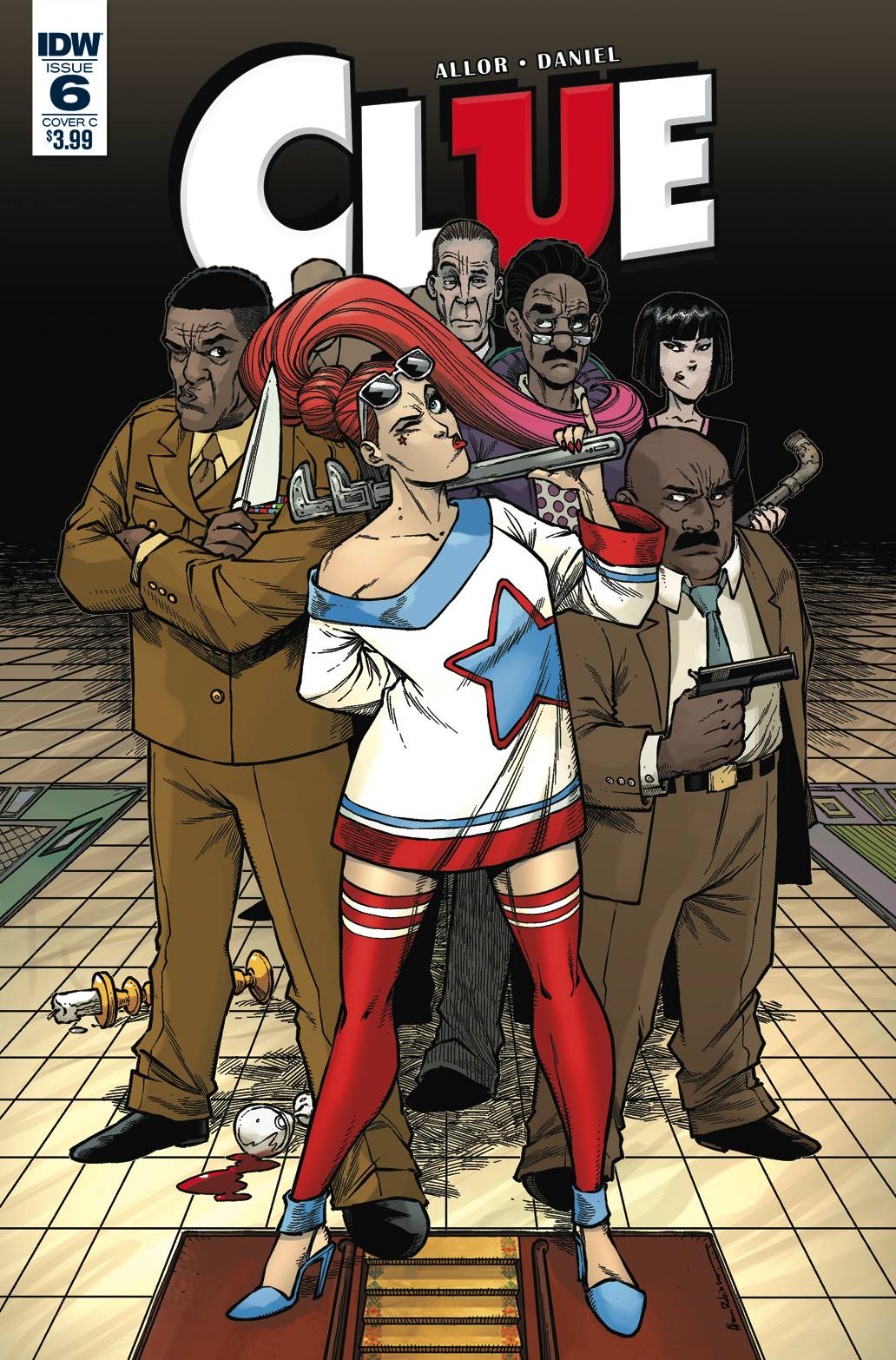 Clue # 6 - Cover C - Variant (IDW Publishing 2017)