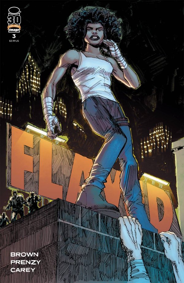 Flawed # 3 (Image Comics 2022) Cover B Denys Cowan Variant
