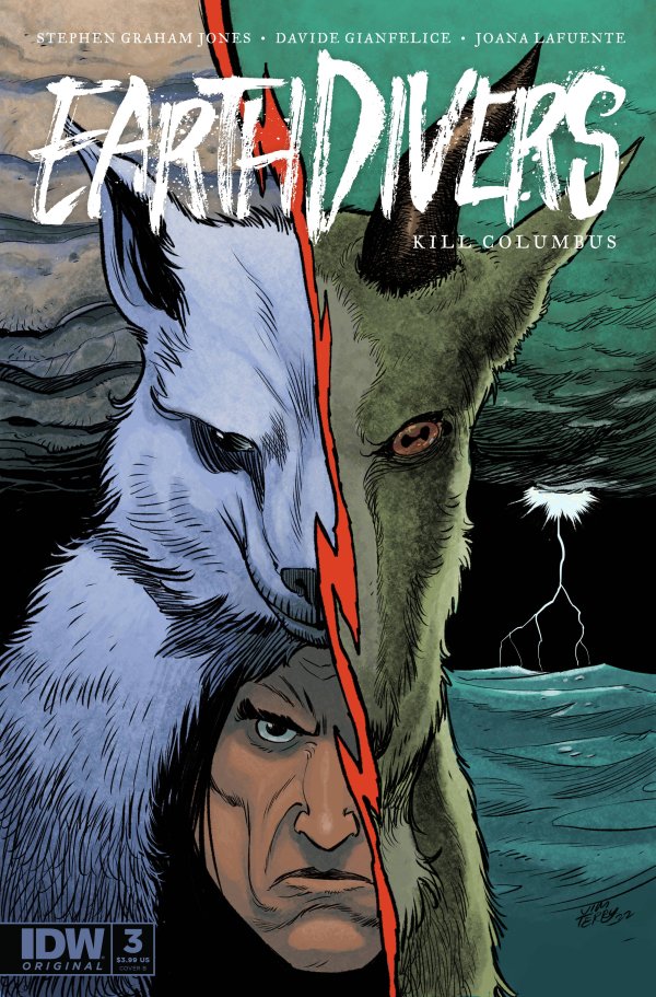 Earthdivers # 3 (IDW Comics 2022) Cover B Jim Terry Variant