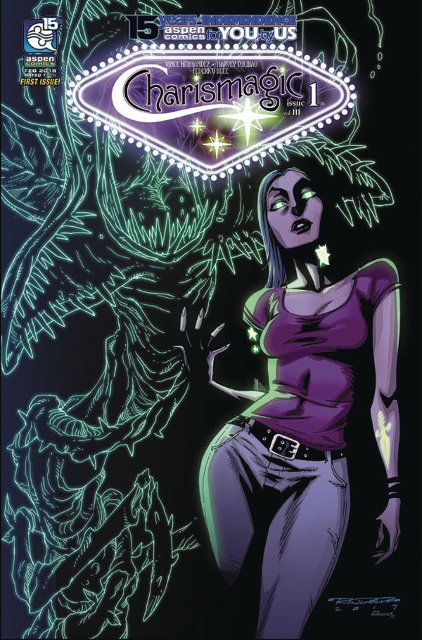 Charismagic Volume 3 # 1 of 6 (Aspen Comics 2018) Variant Cover B
