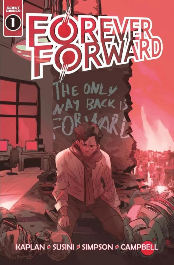 Forever Forward #1 (Scout Comics 2022) Cover B Stefano Simeone Variant