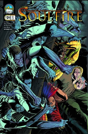 Soulfire, volume 4 # 2 (Aspen Comics 2012) Variant Cover B Tony Parker