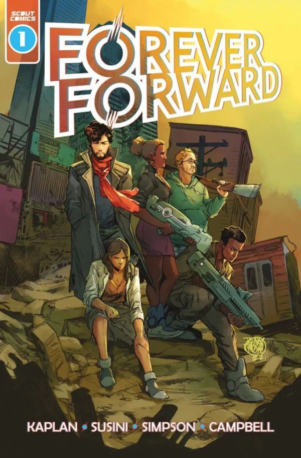 Forever Forward #1 (Scout Comics 2022) Cover C Jahnoy Lindsay Variant