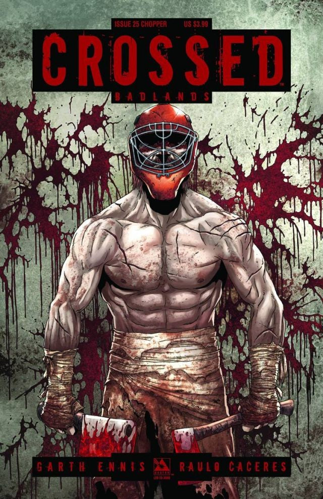 Crossed: Badlands # 25 (Avatar Comics 2013) Chopper Variant Cover