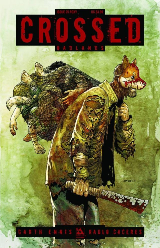 Crossed: Badlands # 25 (Avatar Comics 2013) Foxy Variant Cover