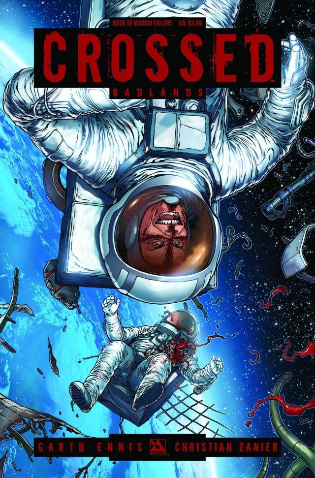 Crossed: Badlands # 50 (Avatar Comics 2014) Matt Martin Mission Failure Variant Cover