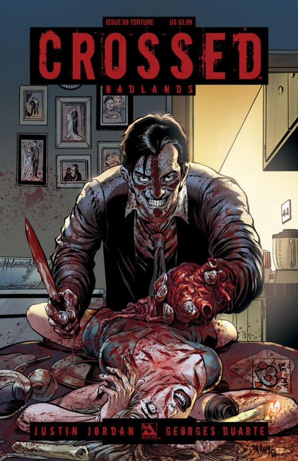 Crossed: Badlands # 59 (Avatar Comics 2014) Torture Variant Cover