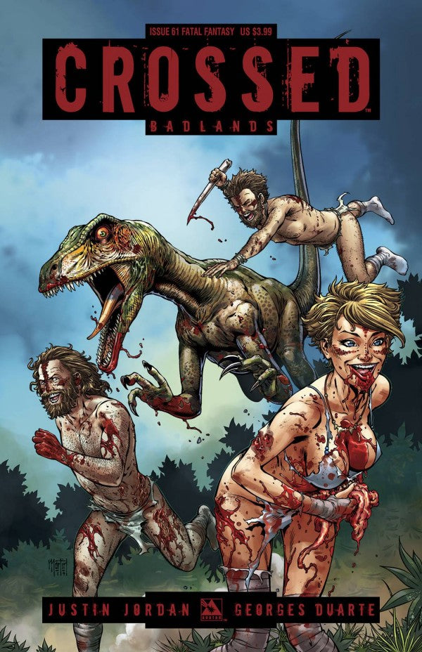 Crossed: Badlands # 61 (Avatar Comics 2014) Fatal Fantasy Variant Cover