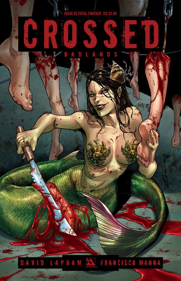 Crossed: Badlands # 63 (Avatar Comics 2014) Fatal Fantasy Variant Cover