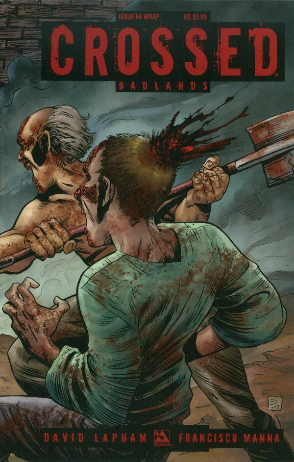 Crossed: Badlands # 64 (Avatar Comics 2014) Wrap Variant Cover