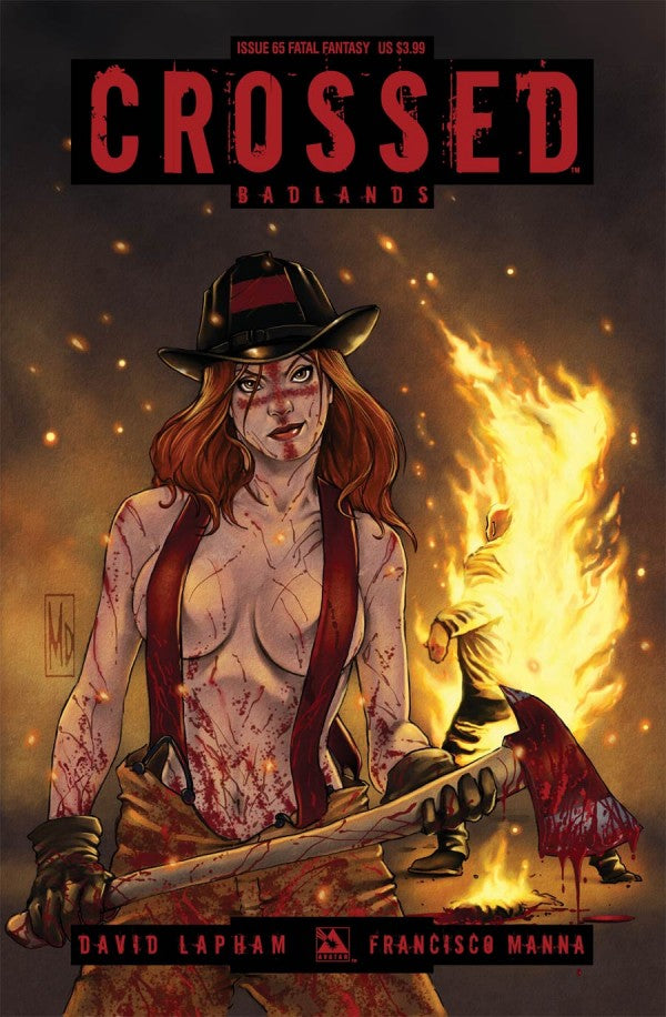 Crossed: Badlands # 65 (Avatar Comics 2014) Fatal Fantasy Variant Cover