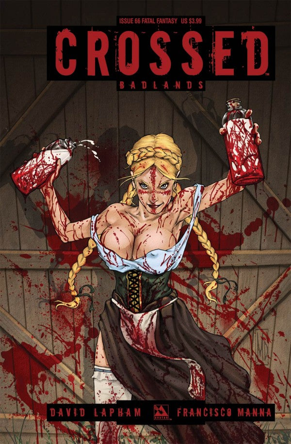 Crossed: Badlands # 66 (Avatar Comics 2014) Fatal Fantasy Variant Cover
