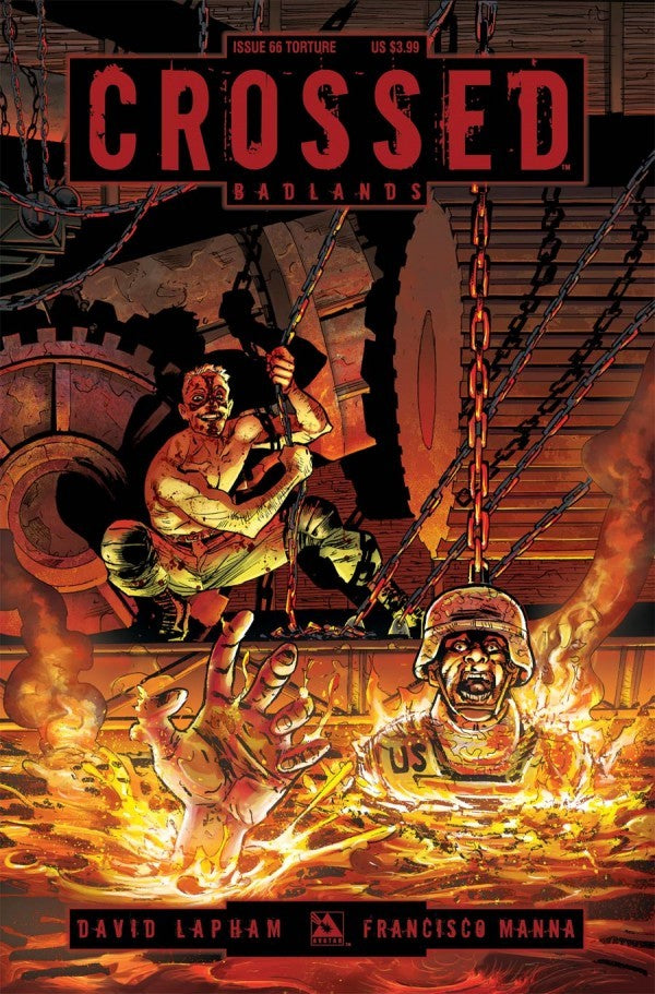 Crossed: Badlands # 66 (Avatar Comics 2014) Torture Variant Cover