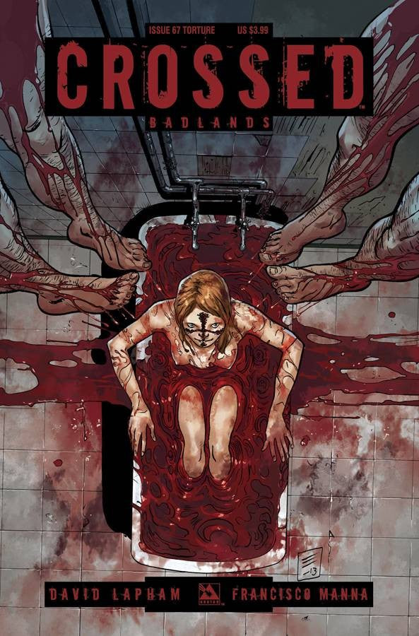Crossed: Badlands # 67 (Avatar Comics 2014) Torture Variant Cover