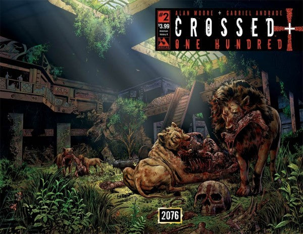 Crossed: Plus One Hundred # 2 (Avatar Comics 2015) American History X Wrap Variant Cover