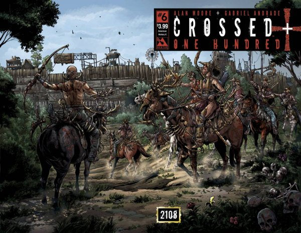 Crossed: Plus One Hundred # 6 (Avatar Comics 2015) American History X Wrap Variant Cover