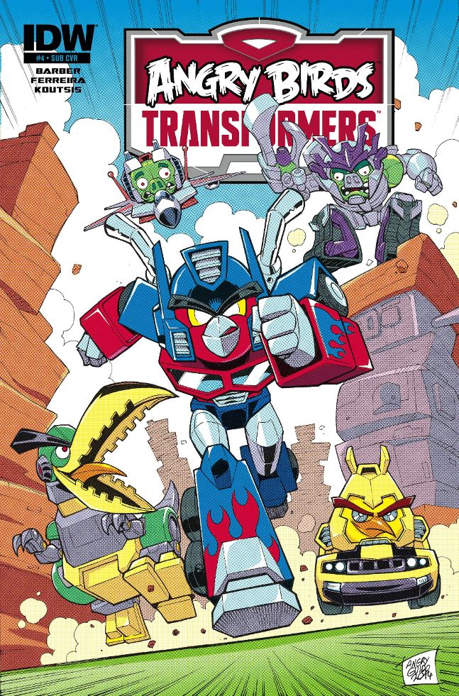 Angry Birds Transformers # 4 (IDW Comics 2014)