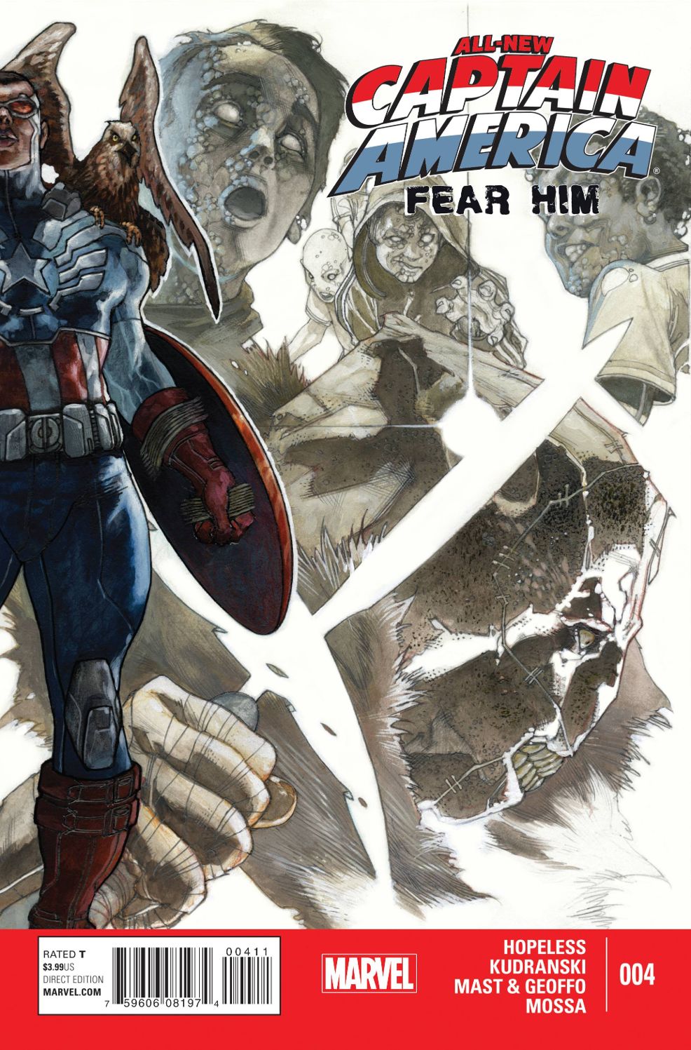 All-New Captain America: Fear Him # 4 (Marvel Comics 2015)