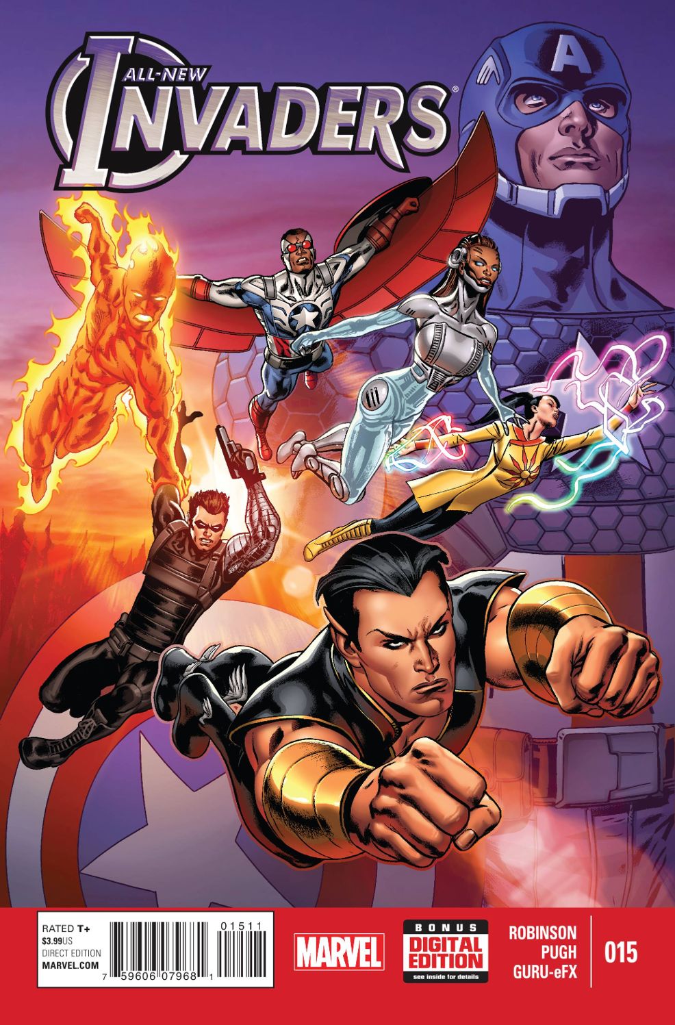 All-New Invaders # 15 (Marvel Comics 2014)