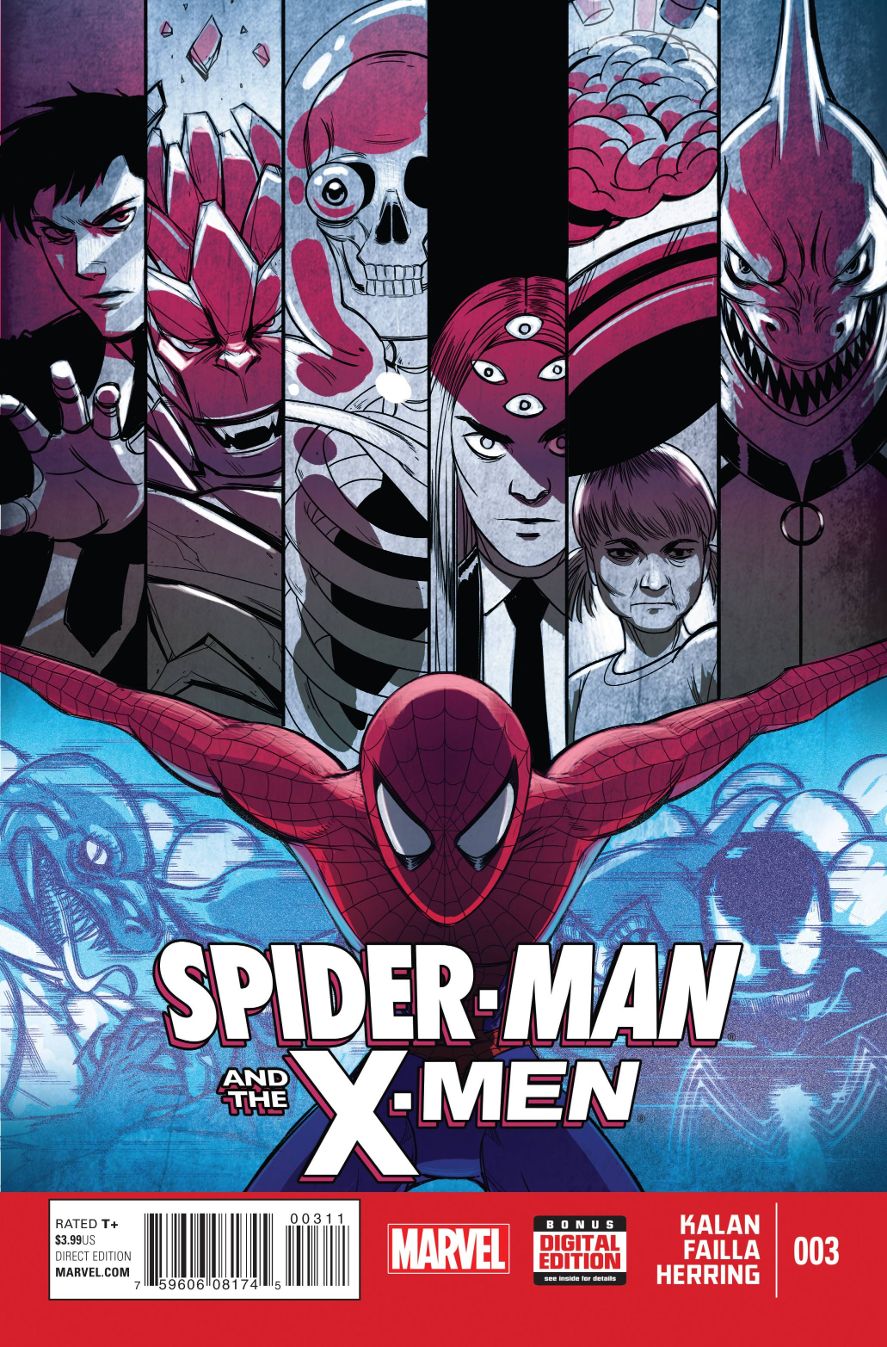 Spider-Man and The X-Men # 3 (Marvel Comics 2014)