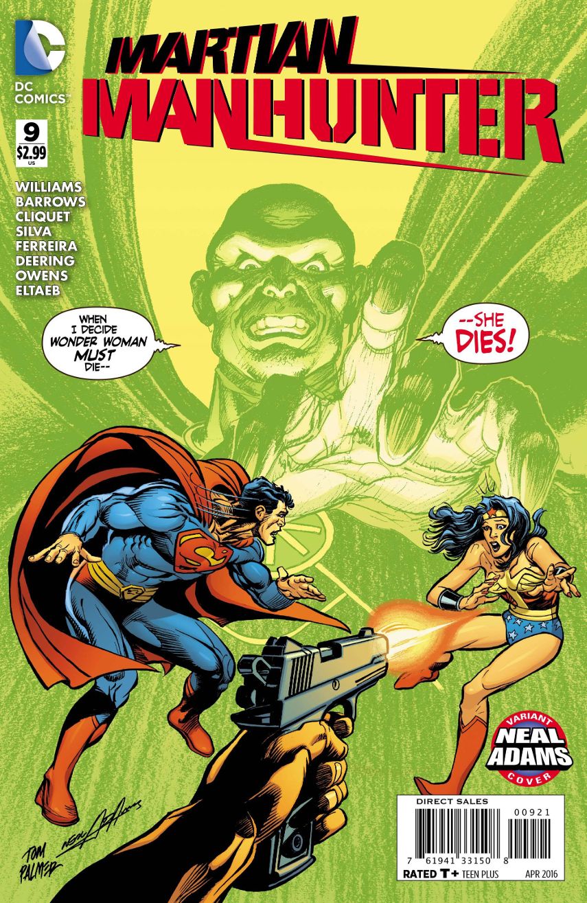 Martian Manhunter #  9 (DC Comics 2016) Neil Adams Variant Cover