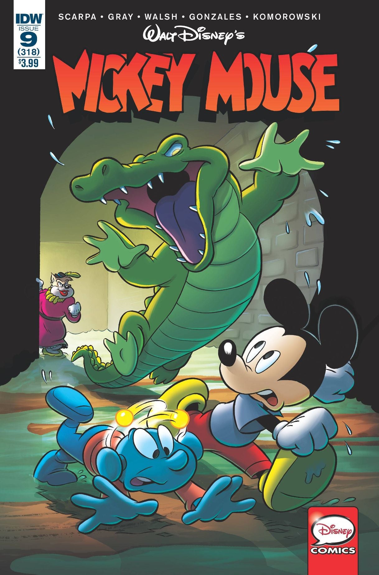 Mickey Mouse # 9 (318) (IDW Comics 2015)