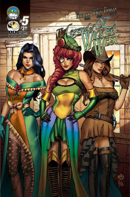 Legend of Oz: The Wicked West # 5 (Aspen/Big Dog Ink Comics 2015) Variant Cover B