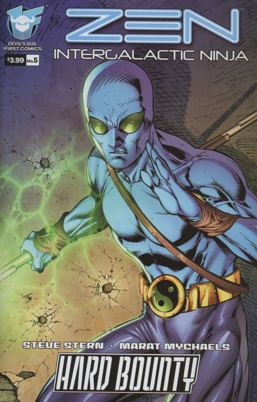 Zen Intergalactic Ninja : Hard Bounty #  5 (Devil's Due 1First Comics 2016)