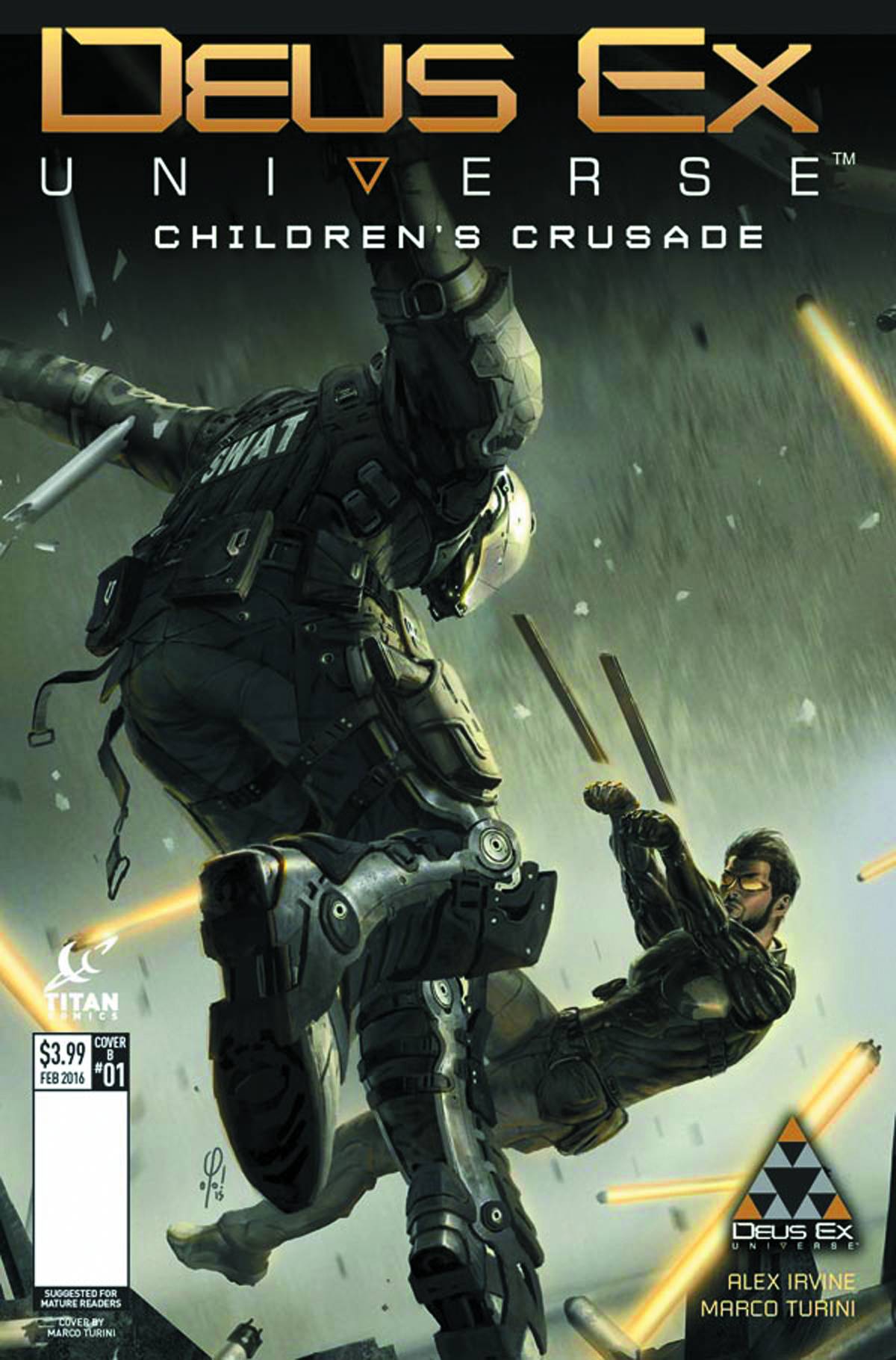 Deus Ex Universe: Children's Crusade #  1 of 5 (Titan Comics 2016)