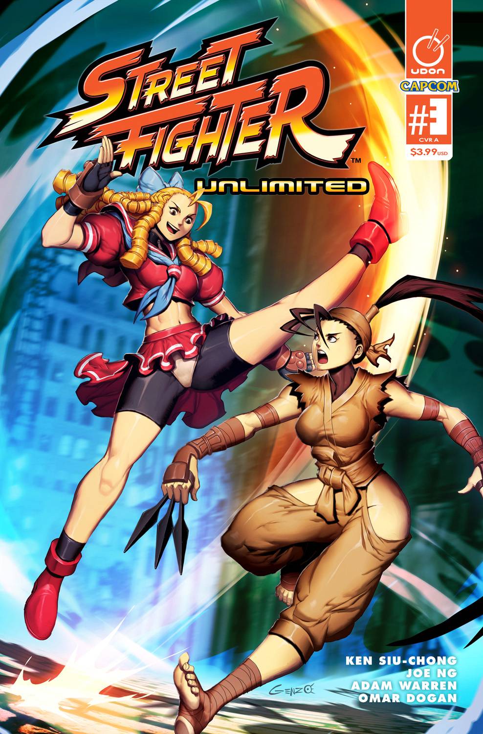 Street Fighter Unlimited # 3 (Udon Comic Book 2015)