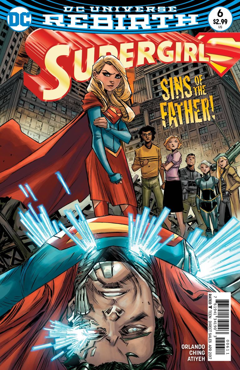 Supergirl # 6 Rebirth (DC Comics 2017)