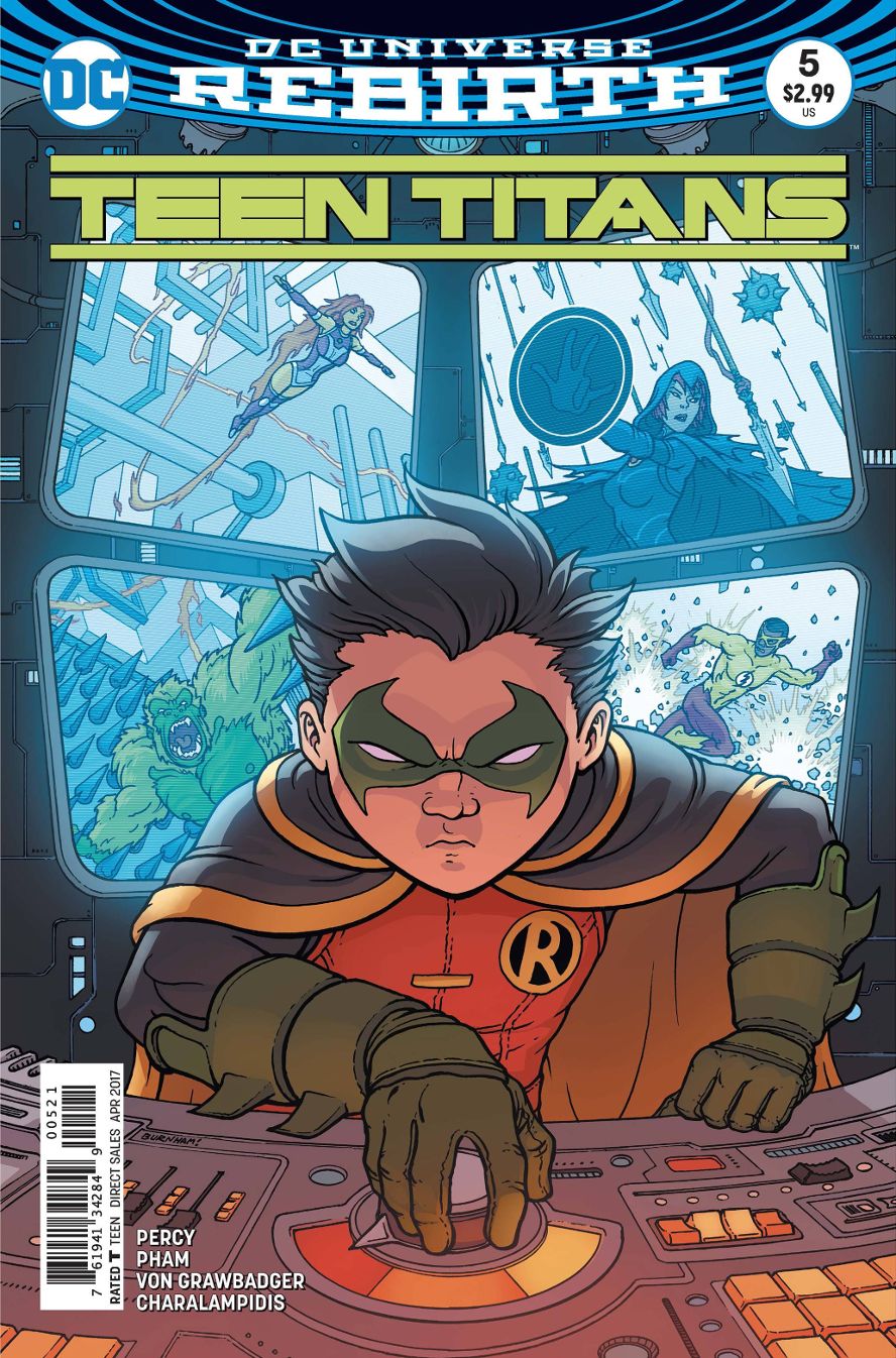 Teen Titans #  5 (DC Comics 2016) Variant Cover