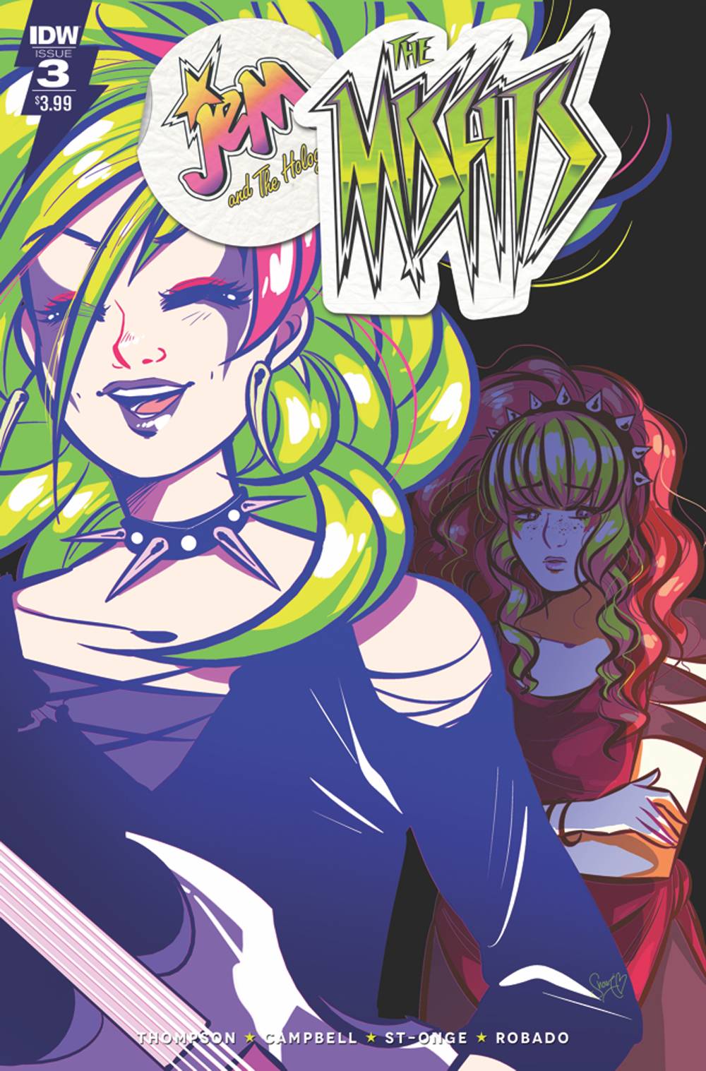 Jem: The Misfits #  3 (IDW Publishing 2017)