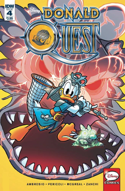 Donald Quest # 4 of 5 (IDW Comics 2016)