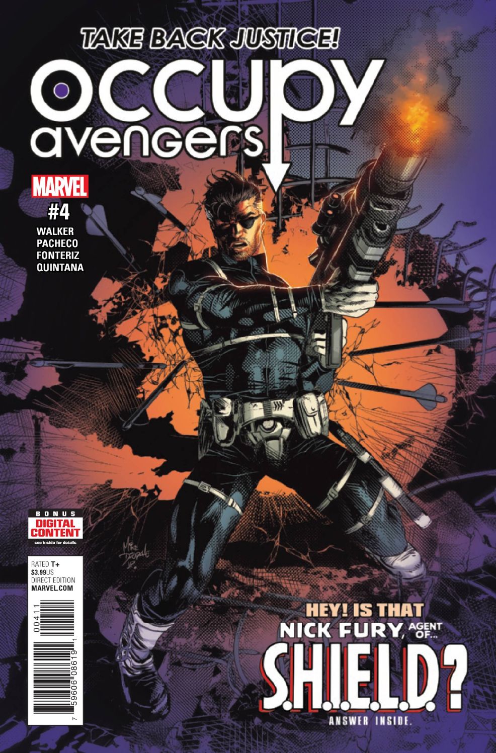 Occupy Avengers #  4 (Marvel Comics 2017)