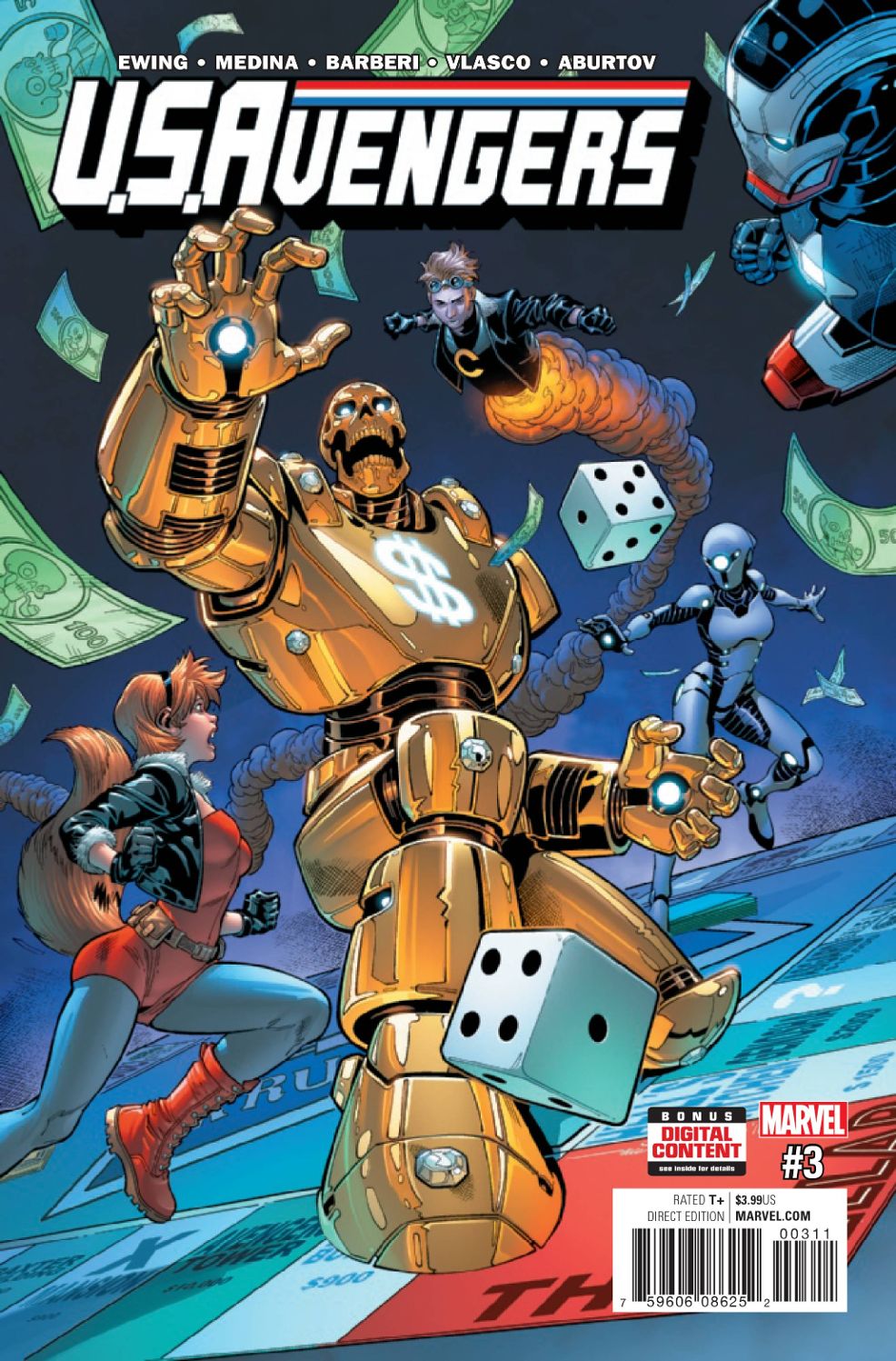 US Avengers #  3 (Marvel Comics 2017)