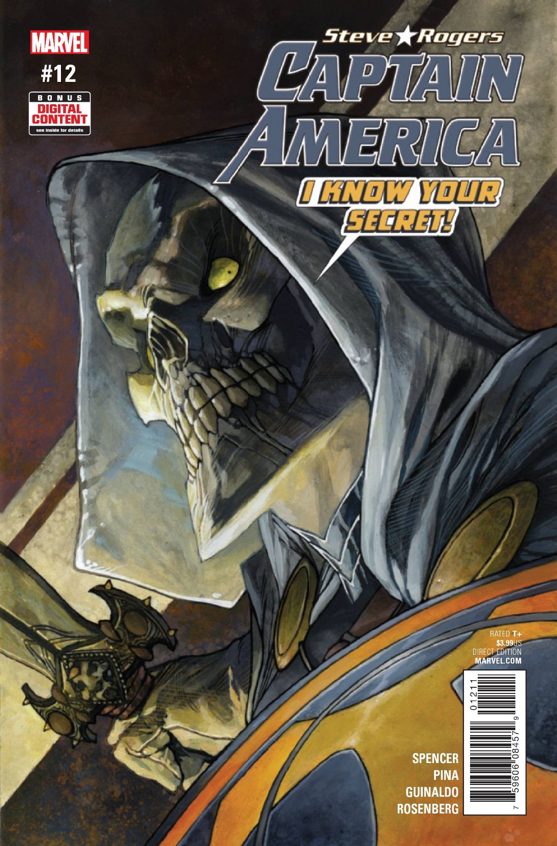 Captain America: Steve Rogers # 12 (Marvel Comics 2016)