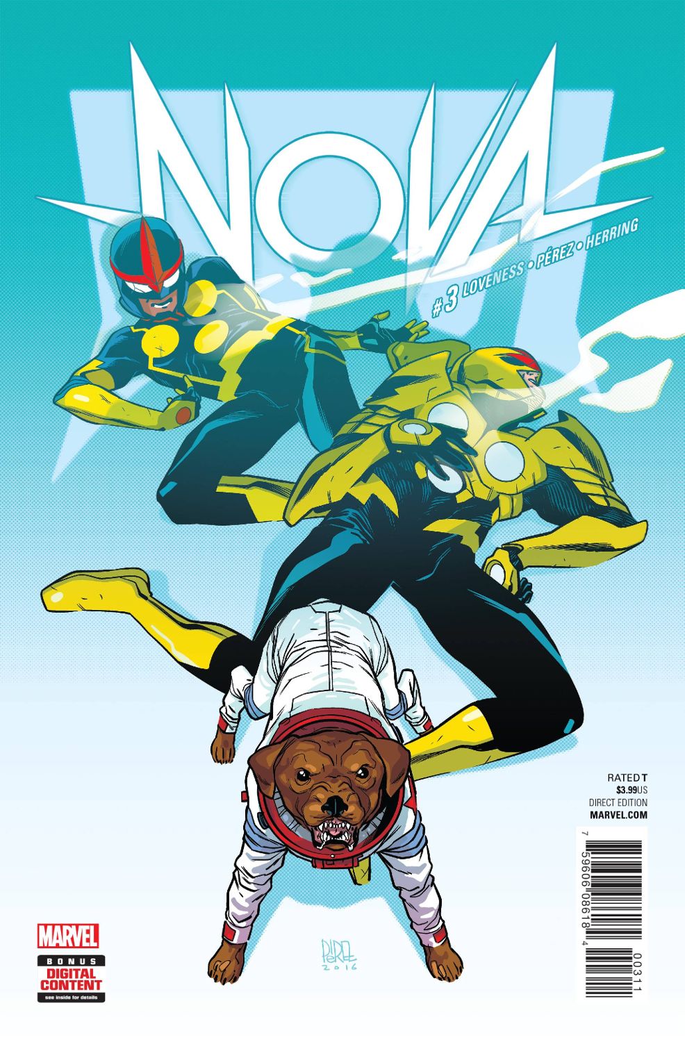 Nova volume 7 #  3 (Marvel Comics 2017)
