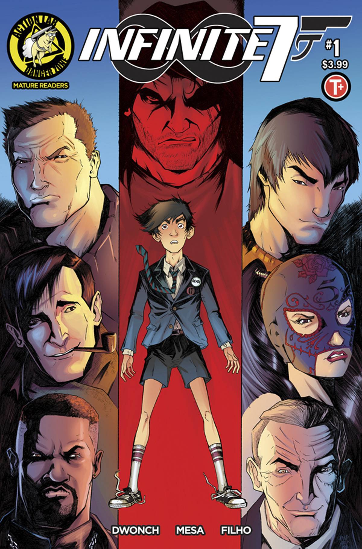 Infinite Seven #  1 (Action Lab Comics 2017)