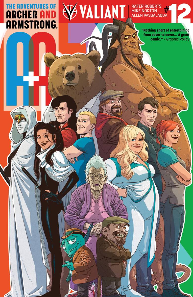A&A: Adventures of Archer and Armstrong # 12 (Valiant Comics 2017)