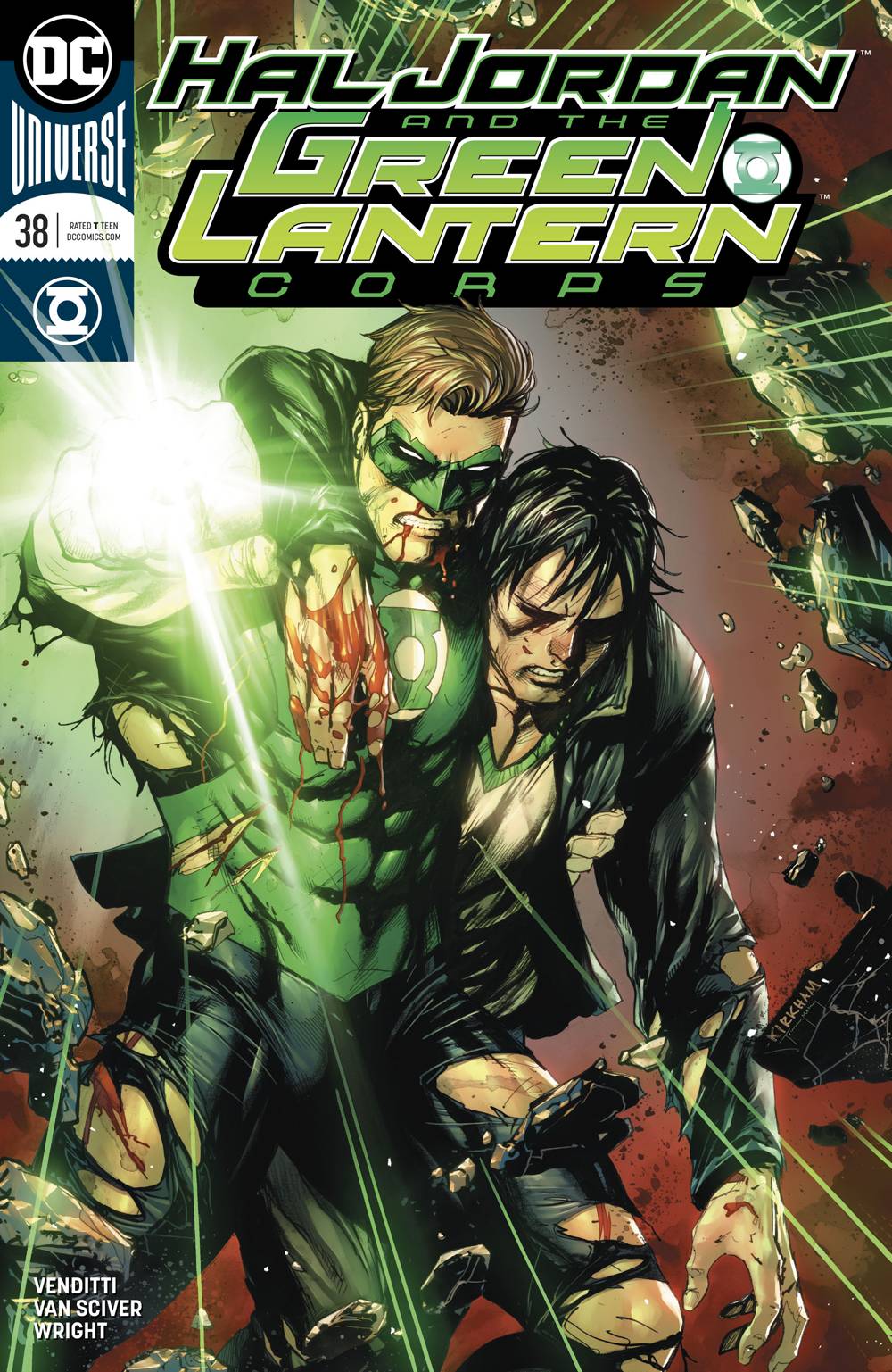 Hal Jordan and The Green Lantern Corps # 38 (DC Comics 2018) Variant Cover