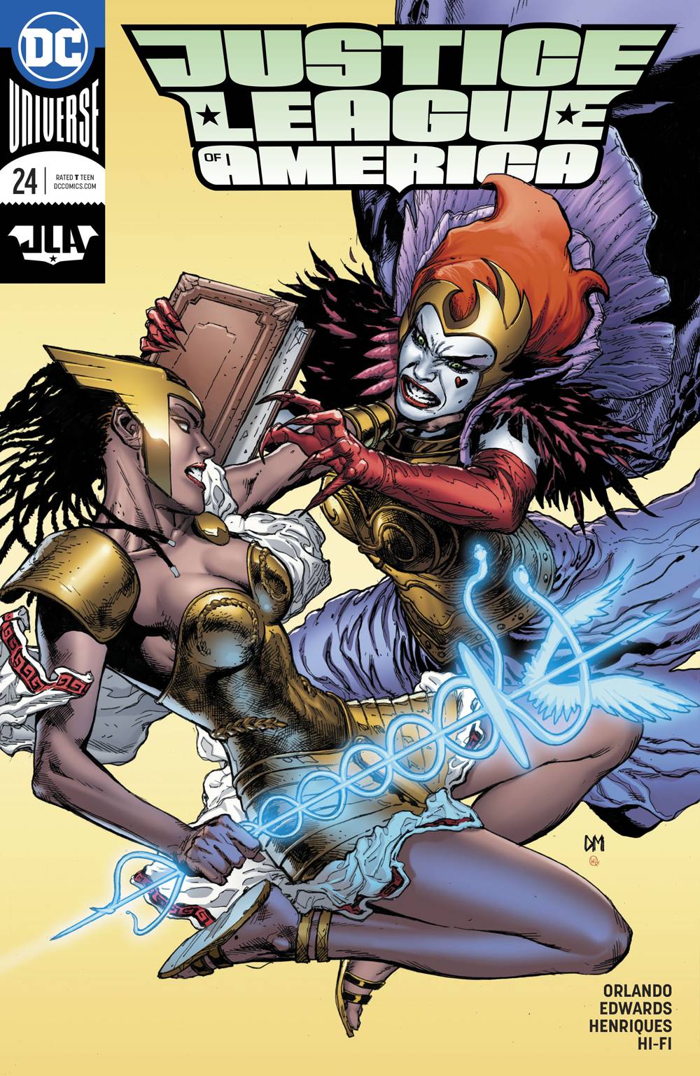 Justice League of America # 24 (DC Comics 2017) Variant Cover