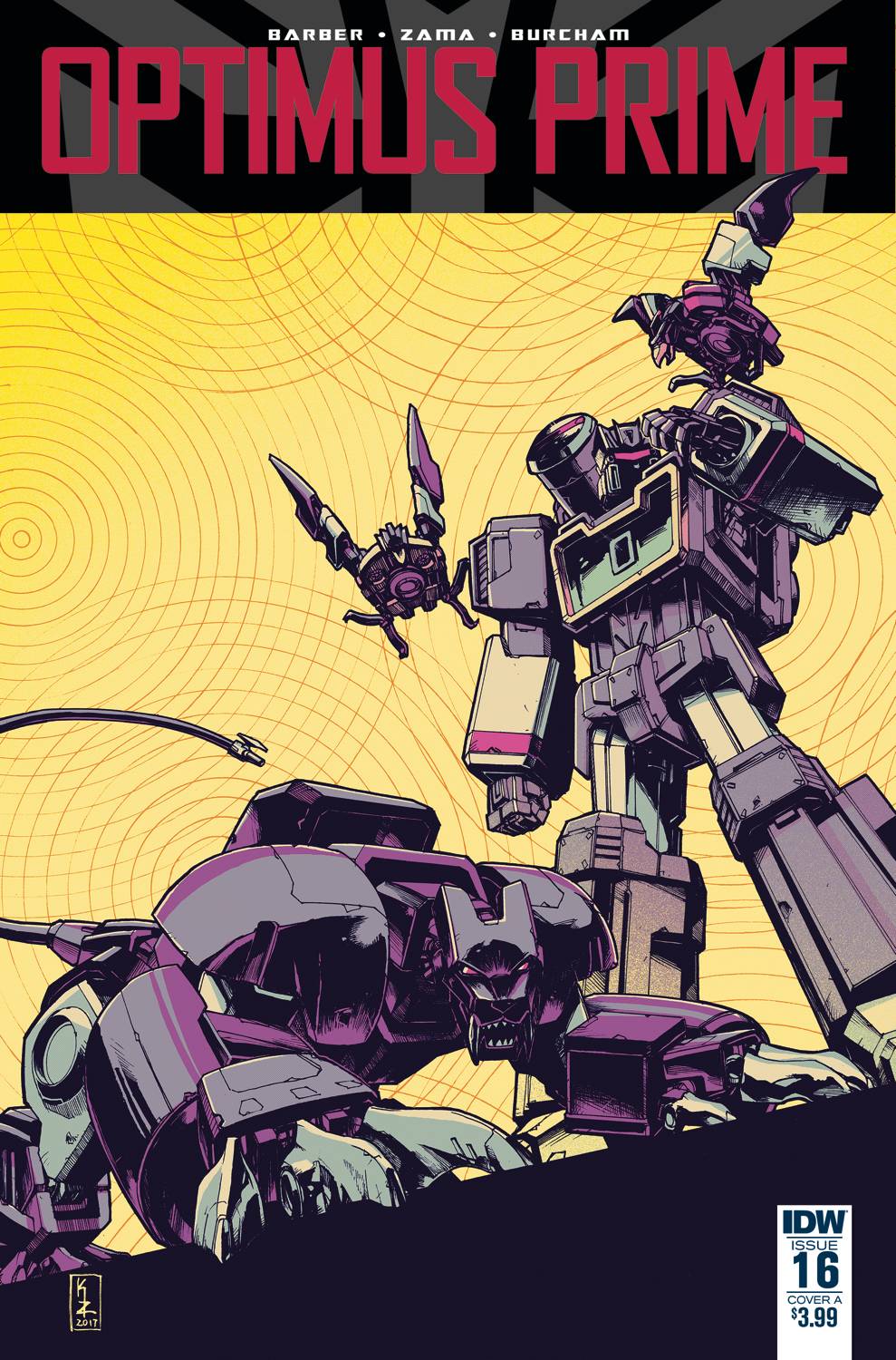 Optimus Prime # 16 (IDW Comics 2017)