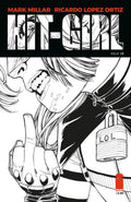 Hit-Girl #  1 (Image Comics 2018) B&W Variant