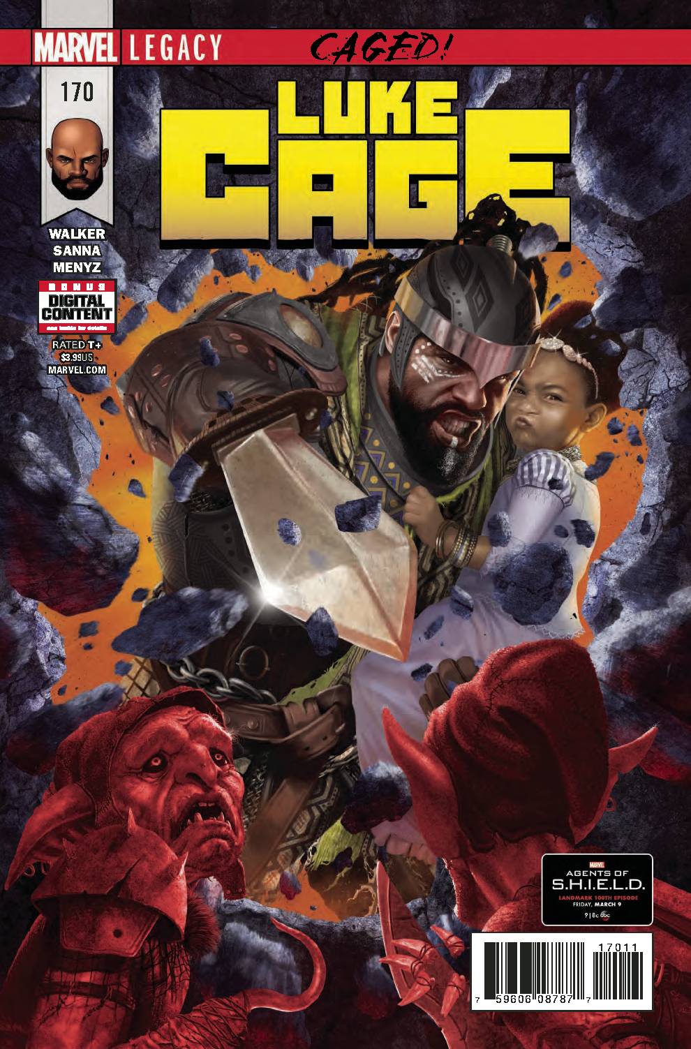 Luke Cage # 170 (Marvel Comics 2018)