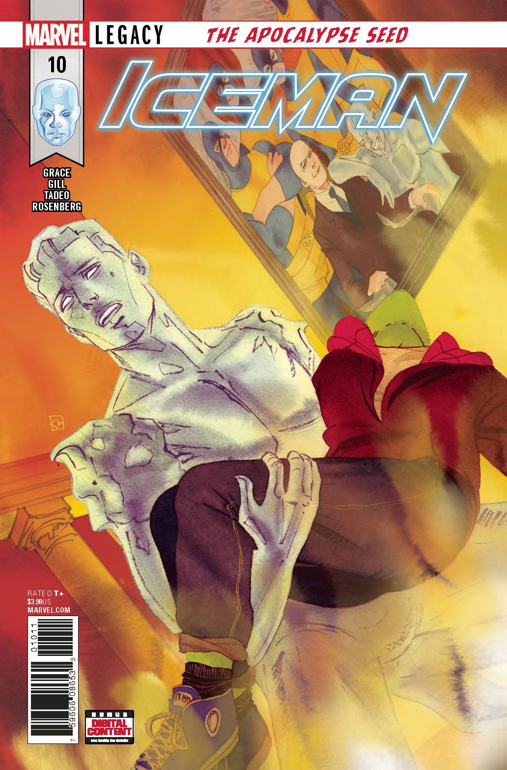 Iceman LEG # 10 (Marvel Comics 2018)