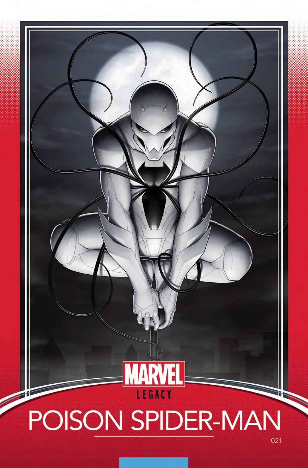 X-Men Blue # 21 LEG (Marvel Comics 2017) Christopher Trading Card Variant