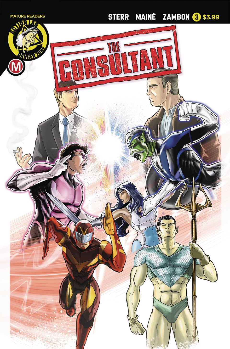 Consultant #  3 of 4 (Action Lab Comics 2018)