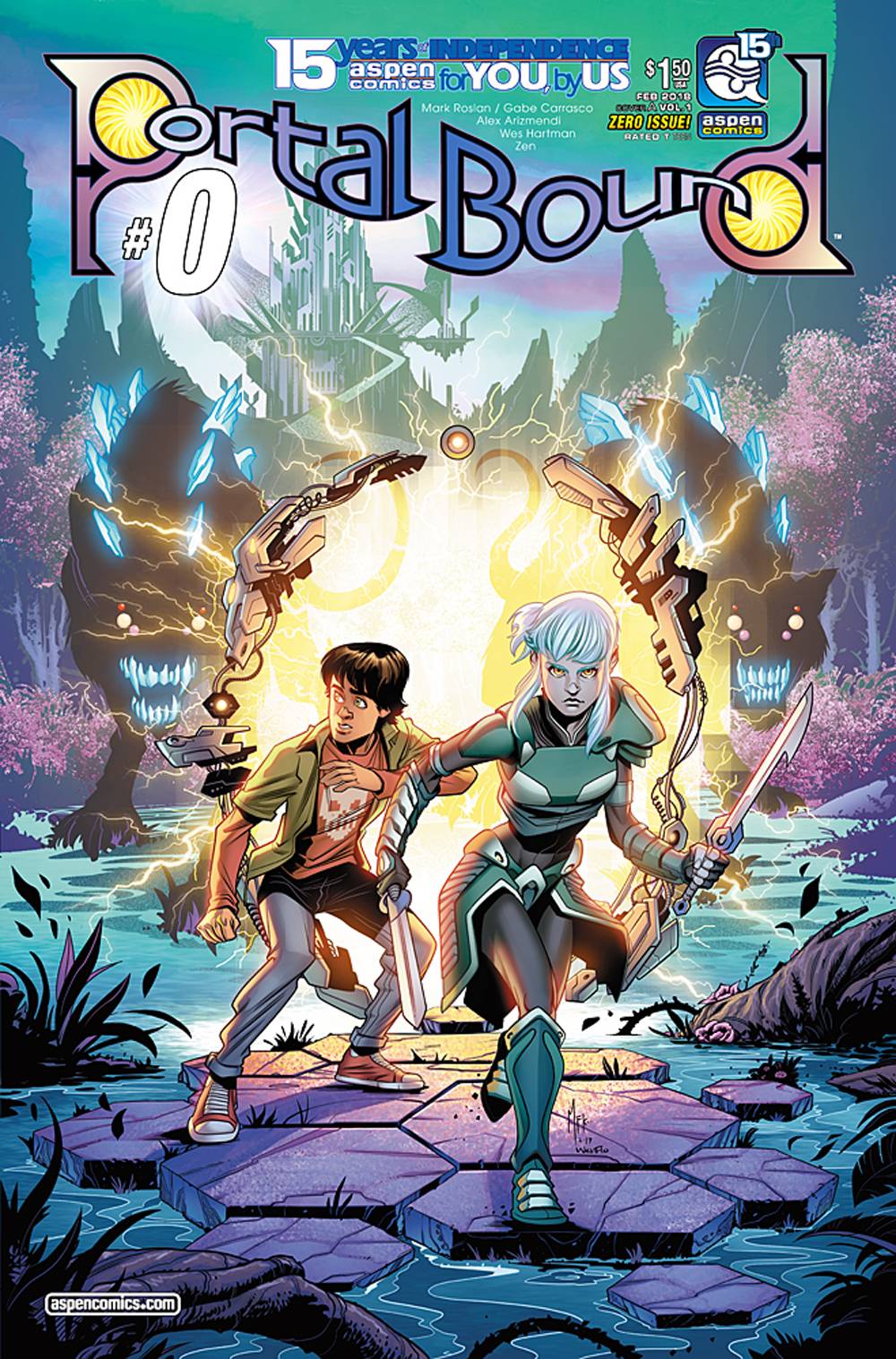 Portal Bound # 0 (Aspen Comics 2017)