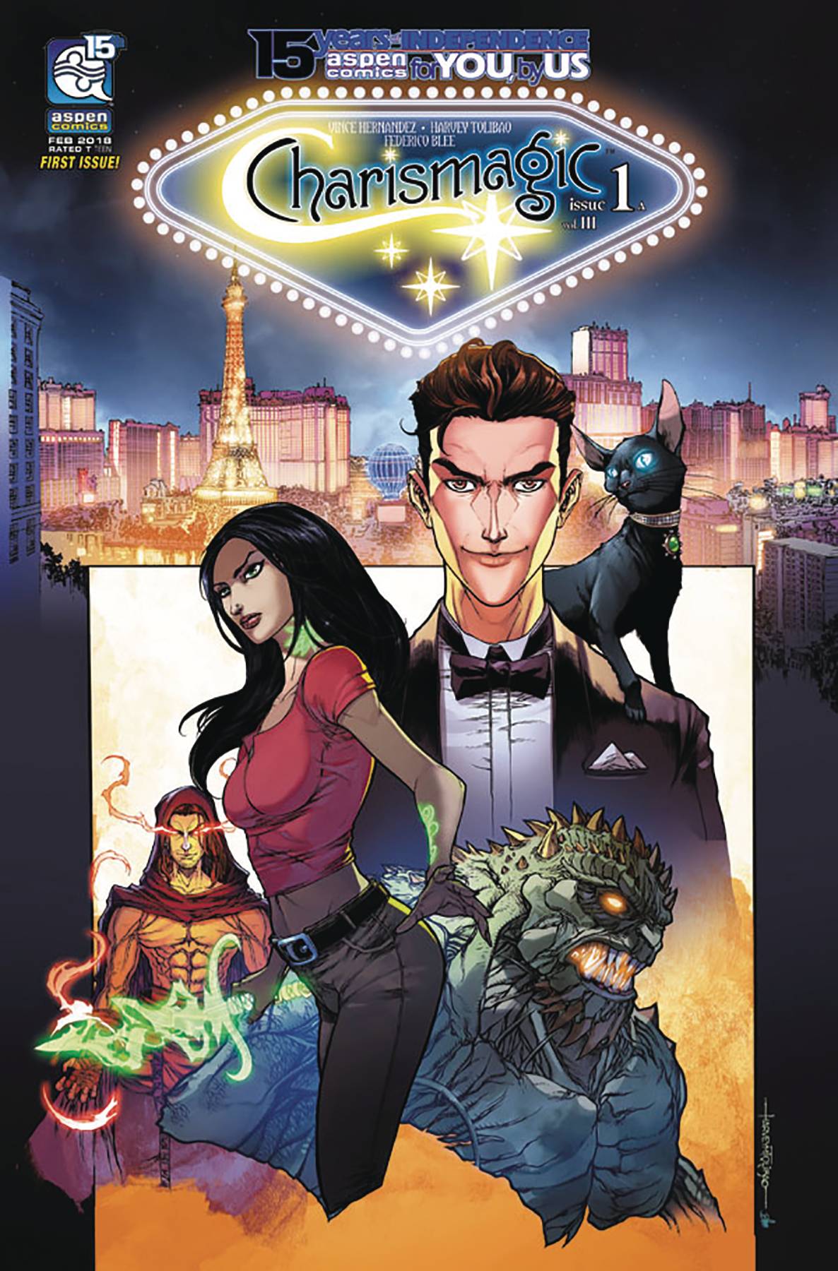 Charismagic Volume 3 # 1 of 6 (Aspen Comics 2018)